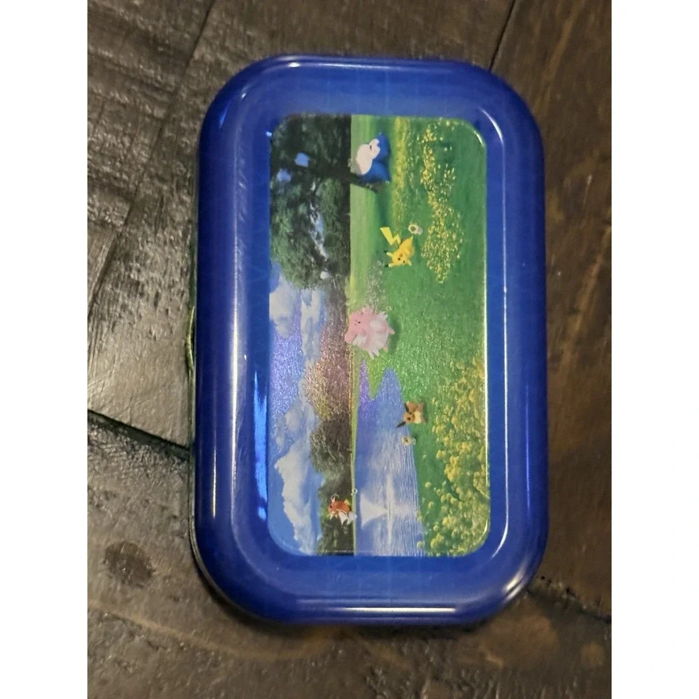 Pokemon TCG Charizard Pikachu Jolteon Squirtle Empty Collectible Mini Tin Lot